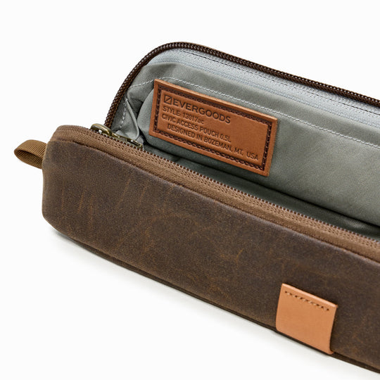 CIVIC ACCESS POUCH 0.5L - Waxed Canvas