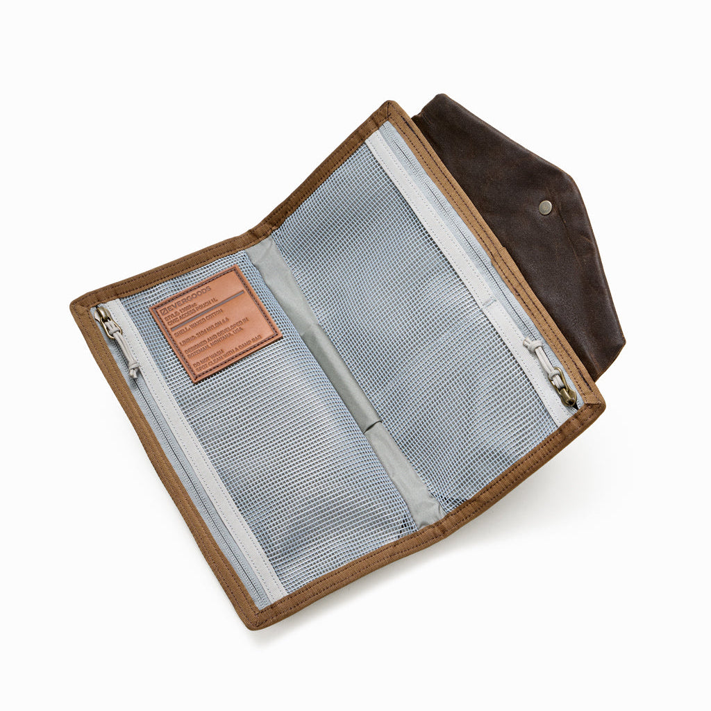 CIVIC ACCESS POUCH 1L - Waxed Canvas