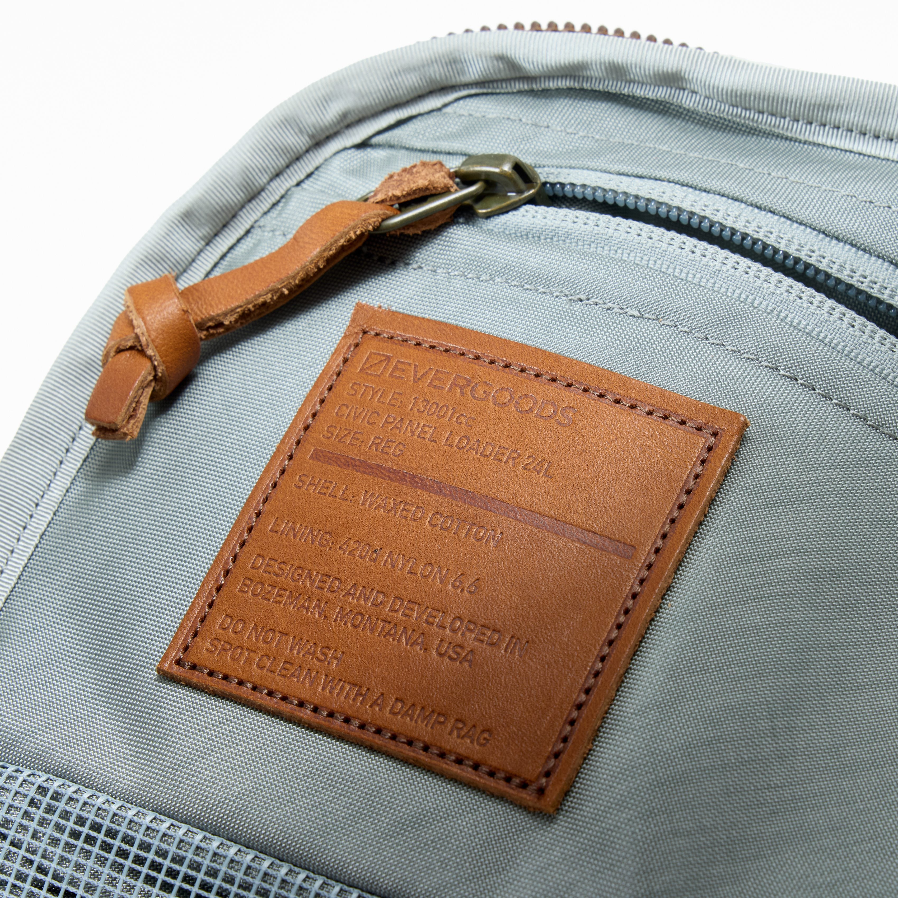 CIVIC PANEL LOADER - Waxed Canvas – EVERGOODS Japan