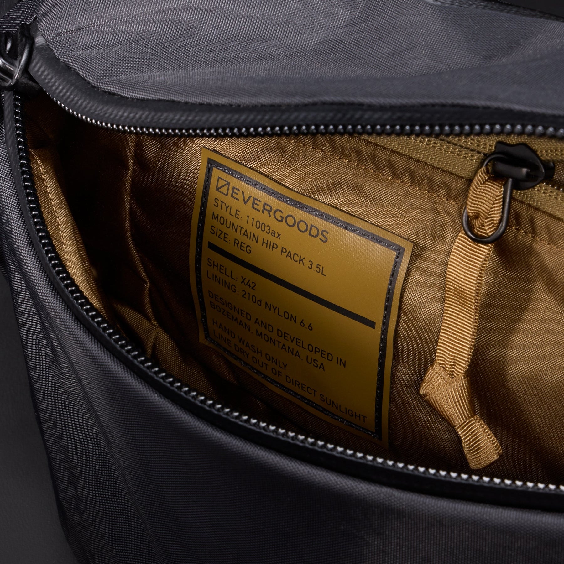 MOUNTAIN HIP PACK 3.5L - X-PAC – EVERGOODS Japan