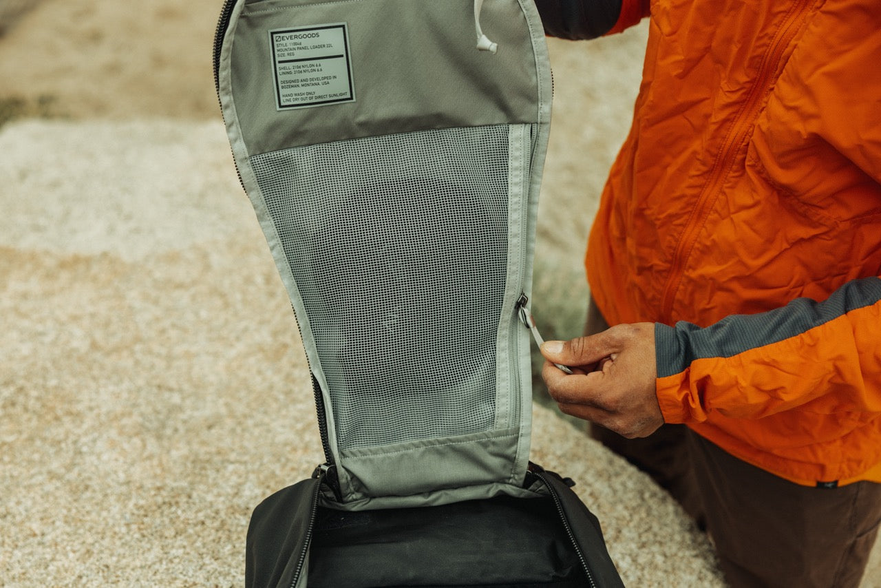 Evergoods エバーグッズ　マウンテンパネルローダー MOUNTAIN PANEL LOADER 22L V2 – EVERGOODS Japan