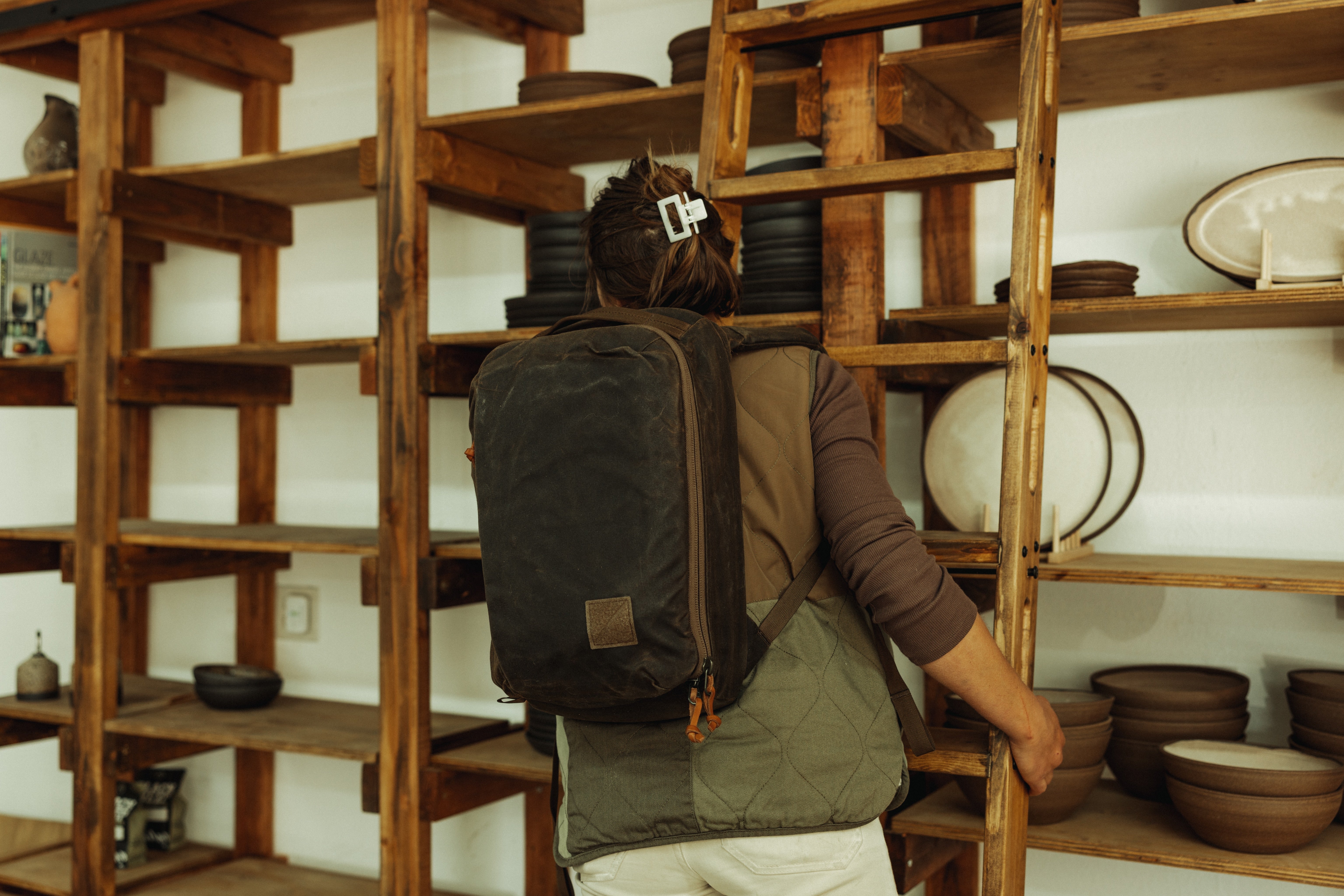 EVERGOODS CPL16 ワックスキャンバス WAXED CANVAS CIVIC PANEL LOADER 16L - Waxed Canvas – EVERGOODS Japan