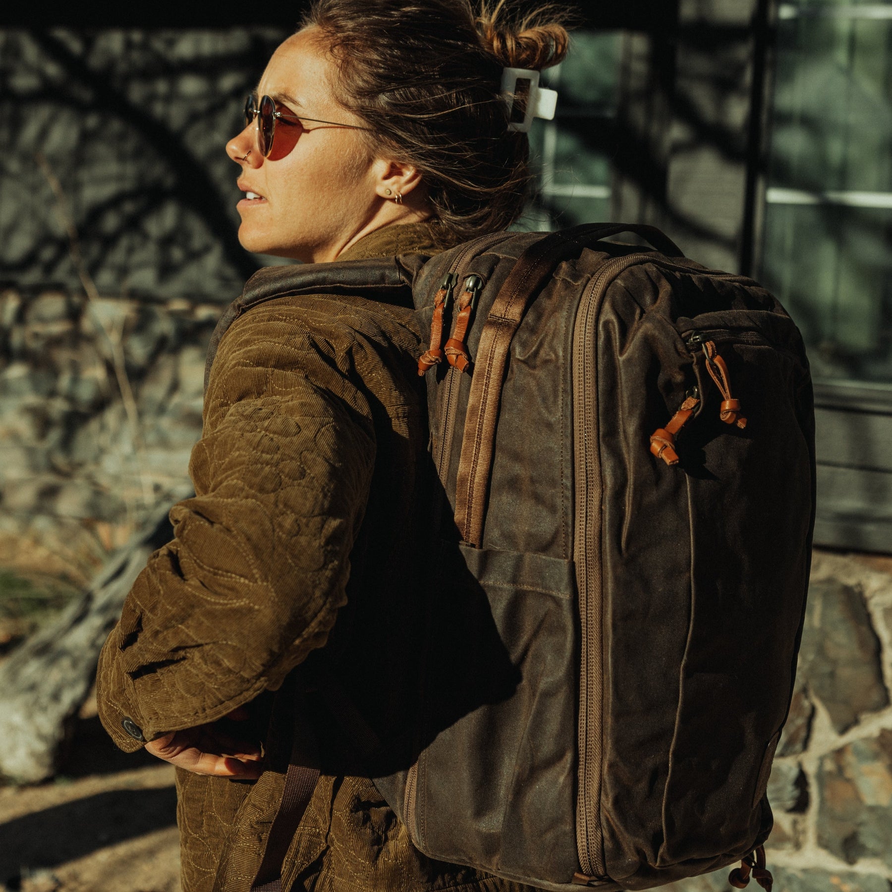 CIVIC TRAVEL BAG - Waxed Canvas – EVERGOODS Japan