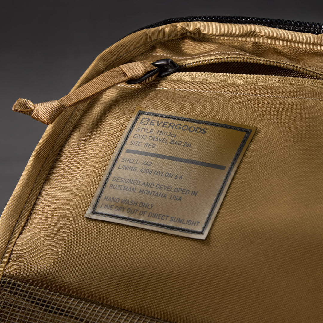 CIVIC TRAVEL BAG - X-PAC