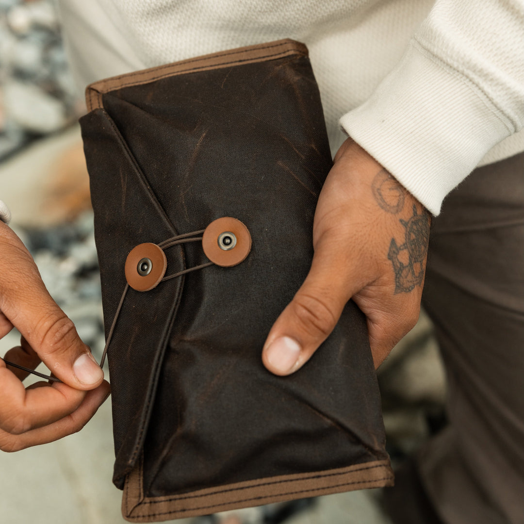 CIVIC ACCESS POUCH 1L - Waxed Canvas